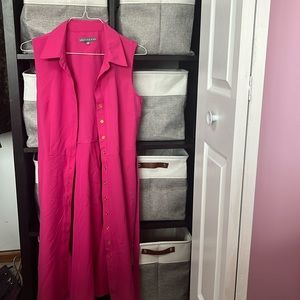 Pink sharagano dress  size 12